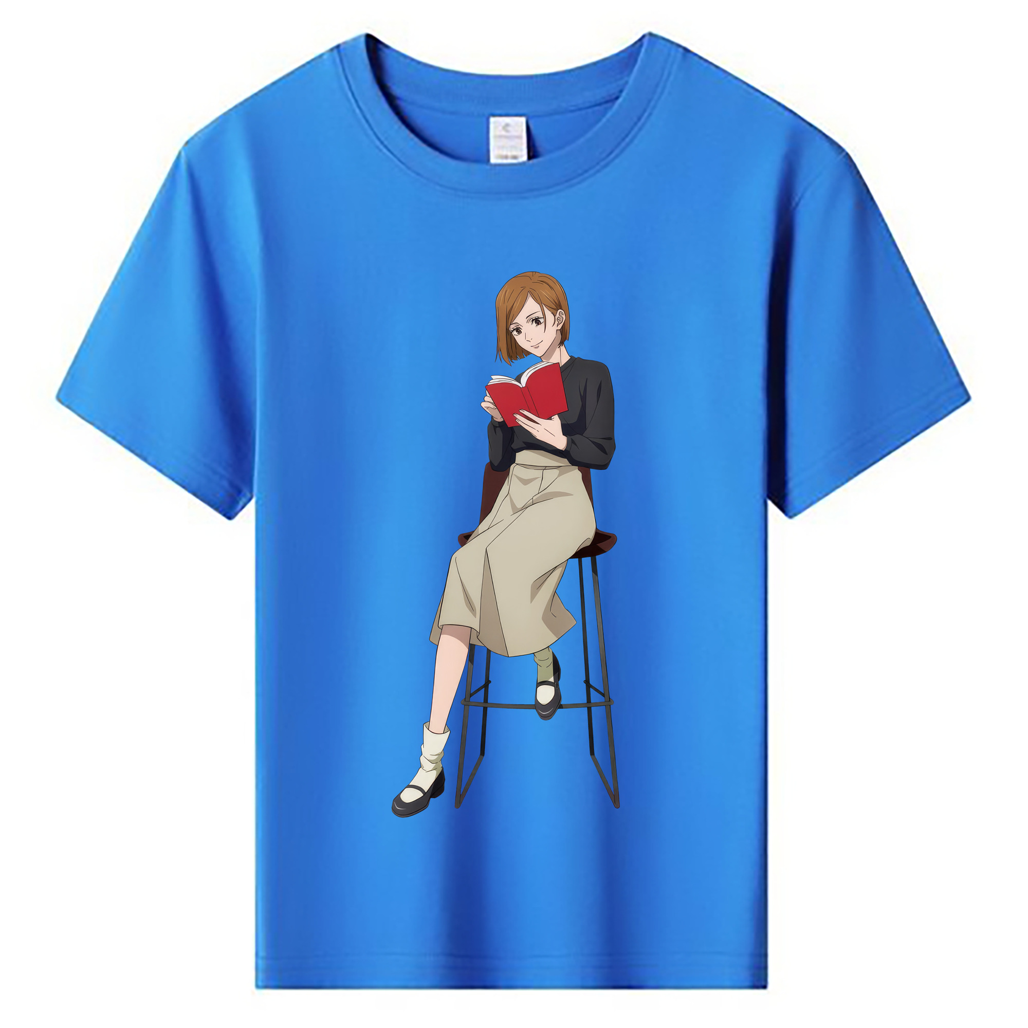 （画像用） 呪術廻戦 Jujutsu Kaisen 綿100％キッズTシャツ（フロントプリント）